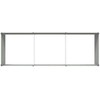 Lovelis Pastelinė žalia 290 x 100 x 45 cm Cinkuota plienas