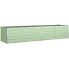 Lovelis Pastelinė žalia 385 x 100 x 75 cm Galvanizuotas plienas