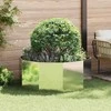 Lovelis Sidabro 120 x 120 x 50 cm Cinkuota plienas