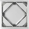 Lovelis Sidabro 30 x 30 x 30 cm Cinkuota plienas