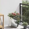 Lovelis Sidabro 40 x 40 x 40 cm Cinkuota plienas