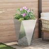 Lovelis Sidabro 50 x 50 x 75 cm Cinkuota plienas