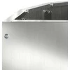 Lovelis Sidabro 60 x 30 x 50 cm Cinkuota plienas