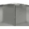 Lovelis Sidabro 60 x 60 x 50 cm Cinkuota plienas