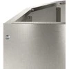 Lovelis Sidabro 90 x 45 x 35 cm Nerūdijantis Plienas