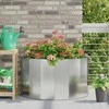 Lovelis Sidabro 90 x 45 x 50 cm Cinkuota plienas