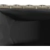 Lovelis su ratukais/3 vazonais, pilkas, 107x32x38cm, PE ratanas