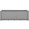 Lovelis su savaiminio laistymo sistema, pilkas, 100x43x33cm
