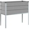 Lovelis Šviesiai pilka 100 x 45 x 90 cm Cinkuota plienas