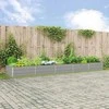 Lovelis Šviesiai pilka 480 x 100 x 45 cm Cinkuota plienas