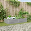 Lovelis Šviesiai pilka 195 x 100 x 45 cm Galvanizuotas plienas