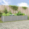 Lovelis Šviesiai pilka 385 x 100 x 75 cm Galvanizuotas plienas