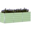 Lovelis Žalia 240 x 80 x 75 cm Plienas