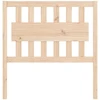 Lovos galvūgalis, 95,5x4x100cm, pušies medienos masyvas