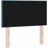 Galvūgalis Tamsiai mėlyna 80 cm Aksomas