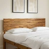 Lovos galvūgalis su natūraliu kraštu ROSTOCK Natūrali 200 cm