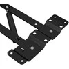 Lovos kėlimo mechanizmas 12 vnt. Juoda 340 x 95 x 40 mm Geležis