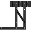 Lovos kėlimo mechanizmas 2 pcs Juoda 340 x 95 x 40 mm Geležis