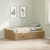 Lova Lovos rėmas Amatininkų ąžuolas 100 x 200 cm Apdirbta mediena