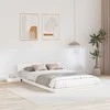 Lova Lovos rėmas Balta 120 x 200 cm Medis