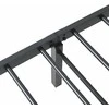 Lovos rėmas be čiužinio Sulankstomas juodas 80x200 cm Plienas