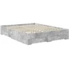 Lovos rėmas Betono pilka 150 x 200 cm Apdirbta mediena