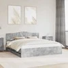 Lova Lovos rėmas Betono pilka 180 x 200 cm Inžinerinė mediena