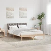 Lovos rėmas Ruda ir taupe 140 x 200 cm Pušies masyvas