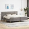 Lova Lovos rėmas su čiužiniu Taupe 180 x 200 cm audinys