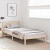Lova Lovos rėmas Natūrali 100 x 200 cm Kietos pušies mediena