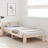 Lova Lovos rėmas Natūrali 90 x 200 cm Kietos pušies mediena