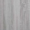 Lovos rėmas su galvūgaliu ir LED, pilkas ąžuolo, 140x200cm