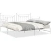 Lova Dienos lovos rėmas Balta 90 x 200 cm Plienas