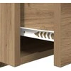 Šalia lovos spintelė 2 pcs Amatininkų ąžuolas 50 x 32,5 x 80cm