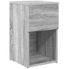 Lovos spintelė 2 pcs Pilka sonoma ąžuolo 29 x 31,5 x 49 cm