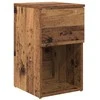 Lovos spintelė 2 pcs Sendintos medienos 29 x 31,5 x 49 cm