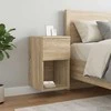 Lovos spintelė 2 pcs Sonoma ąžuolas 29 x 31,5 x 49 cm