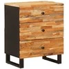 Lovos spintelė Ruda 50 x 33 x 62 cm Kietas mango medis