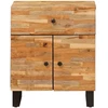 Lovos spintelė Ruda 50 x 33 x 60 cm Kietas mango medis