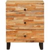 Lovos spintelė Ruda 50 x 33 x 62 cm Kietas mango medis