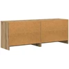 Lovos spintelė su lentyna 2 pcs Artisano ąžuolo 66 x 33 x 48 cm