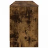 Lovos spintelė su lentyna 2 pcs Dūminio ąžuolo 66 x 33 x 48 cm