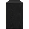 Lovos spintelė su lentyna 2 pcs Juodojo ąžuolo 66 x 33 x 48 cm