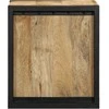 lovos spintelės 2 vnt 40x35x40cm masyvo neapdoroto medžio mango