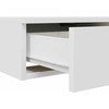 Lovos stalčiai Balta 135 x 36,5 x 16,5 cm Apdirbta mediena
