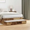 Lovos stalčiai su stalčių Senas medis 120 x 36,5 x 16,5 cm