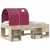 Lovos tunelis 2 pcs Raudona 211 x 52,5 x 2 cm Poliesteris