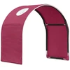 Lovos tunelis 2 pcs Raudona 211 x 52,5 x 2 cm Poliesteris