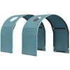 Lovos tunelis 2 pcs Šviesiai mėlyna 211 x 52,5 x 2 cm
