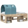 Lovos tunelis 2 pcs Šviesiai mėlyna 211 x 52,5 x 2 cm